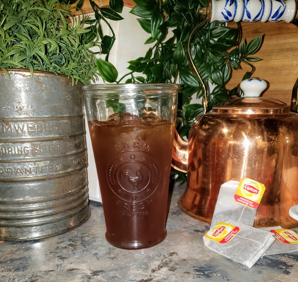 Iced Tea Latte - The Four Acre Farm - Recipes - Iced Tea Latte