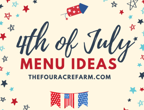 4th of July Menu Ideas