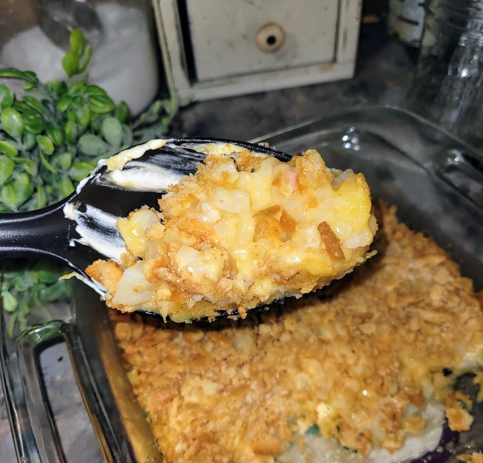 Easy Potato Casserole - The Four Acre Farm